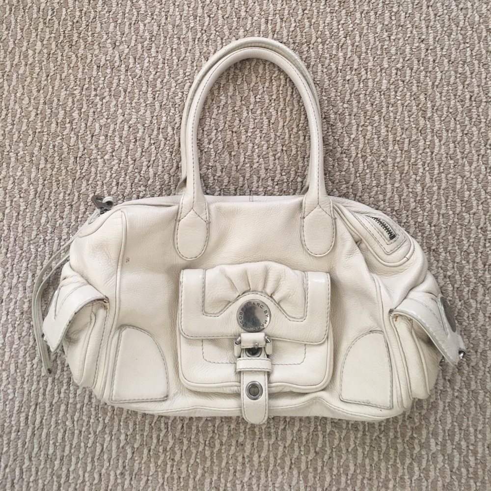 Marc By Marc Jacobs White Satchel